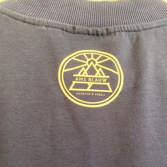 Scotch & Soda Navy Blue "My Favorite" Sweater - Picture 7 of 9